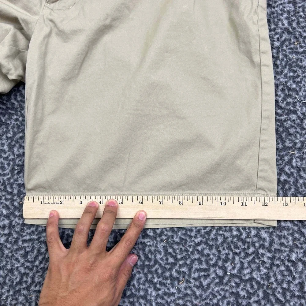 Vintage Polo Ralph Lauren Chino Shorts Men 36 Tan 100% Cotton Classic Fit